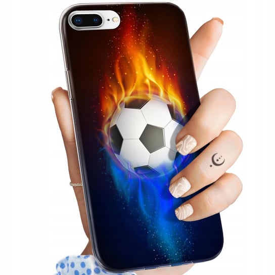 Etui Do Iphone 7 Plus / 8 Plus Wzory Sport Piłkarskie Piłka Nożna Obudowa Apple
