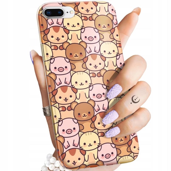 Etui Do Iphone 7 Plus / 8 Plus Wzory Zwierzęta Pieski Kotki Lamy Domowe Apple