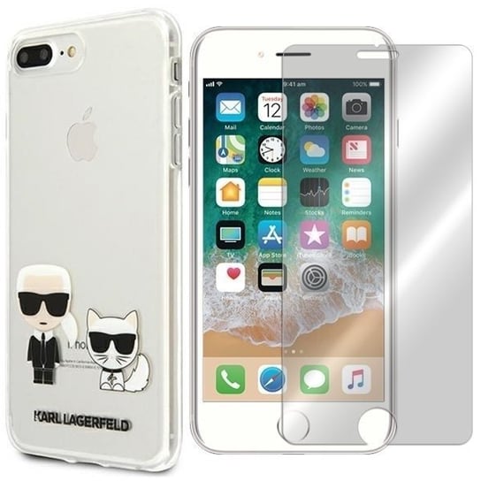 Etui Do Iphone 7 Plus Karl Lagerfeld Case + Szkło Karl Lagerfeld