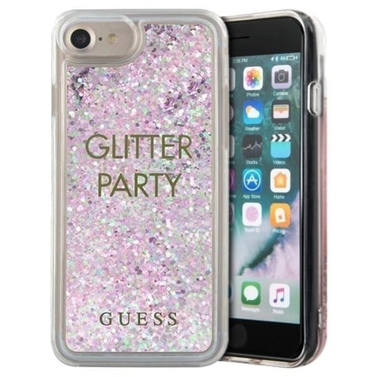 Etui Do Iphone 8 Guess Liquid Glitter Party Case GUESS