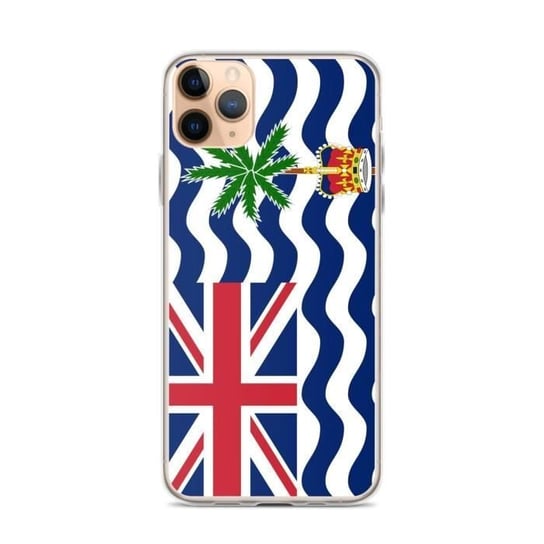 Etui do iPhone’a 11 Pro Max z flagą Brytyjskiego Terytorium Oceanu Indyjskiego Inny producent (majster PL)