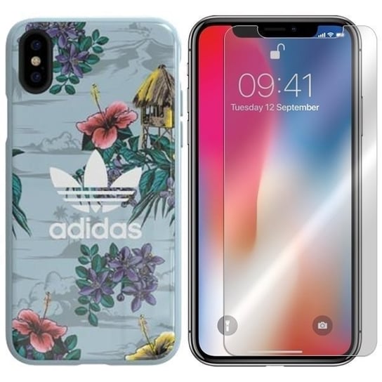 Etui Do Iphone X Pokrowiec Case Adidas + Szkło 9H Adidas