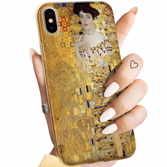 Etui Do Iphone X / Xs Wzory Klimt Gustav Pocałunek Obudowa Pokrowiec Case Apple