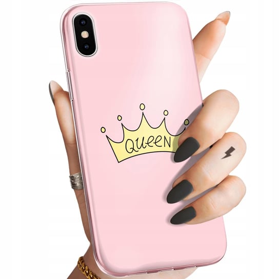 Etui Do Iphone X / Xs Wzory Księżniczka Queen Princess Obudowa Pokrowiec Apple
