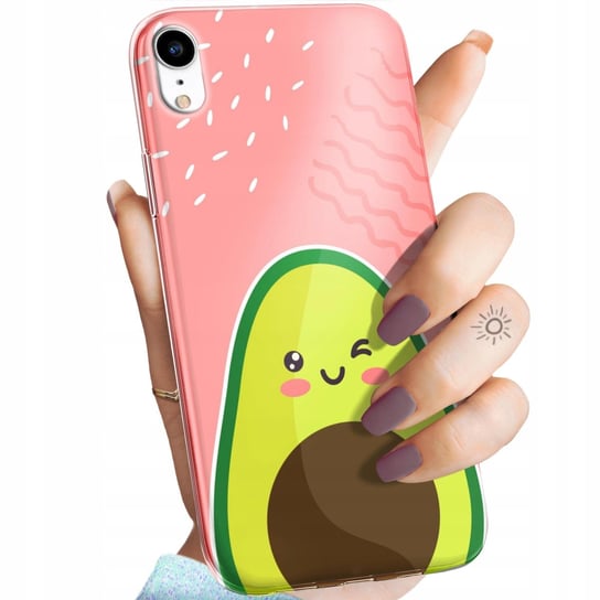 Etui Do Iphone Xr Wzory Awokado Avocado Owoc Obudowa Pokrowiec Case Apple