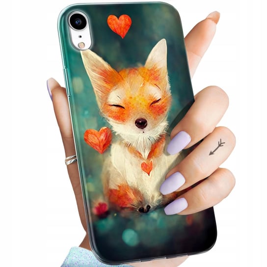 Etui Do Iphone Xr Wzory Liski Lisy Fox Obudowa Pokrowiec Case Apple