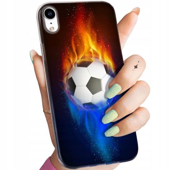 Etui Do Iphone Xr Wzory Sport Piłkarskie Piłka Nożna Obudowa Pokrowiec Case Apple