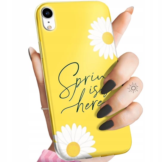 Etui Do Iphone Xr Wzory Wiosna Wiosenne Spring Obudowa Pokrowiec Case Apple