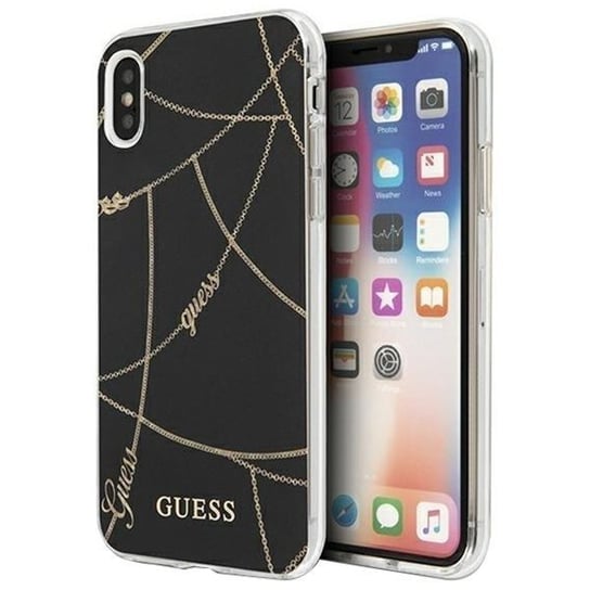 Etui Do Iphone Xs Max Guess Gold Chain Collection GUESS