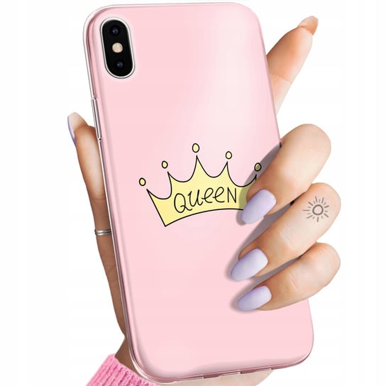 Etui Do Iphone Xs Max Wzory Księżniczka Queen Princess Obudowa Pokrowiec Apple