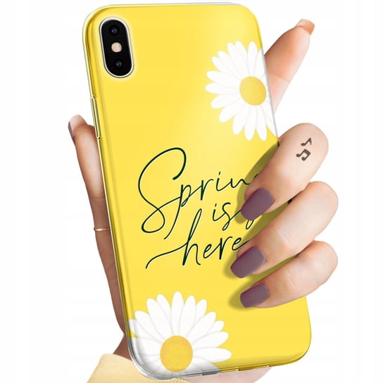 Etui Do Iphone Xs Max Wzory Wiosna Wiosenne Spring Obudowa Pokrowiec Case Apple