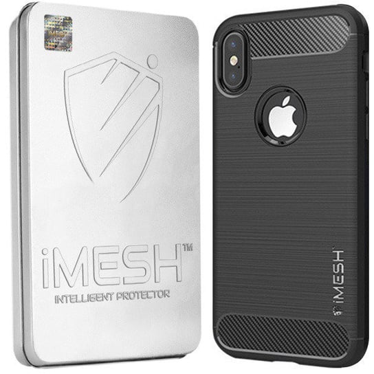 Etui Do Iphone Xs Pokrowiec Obudowa Imesh Carbon iMesh