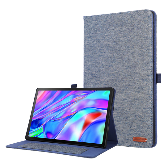 Custodia In EVA Per Lenovo Idea Tab Plus 12.1": Antiurto, Con Supporto E Tracolla Regolabile, Blu