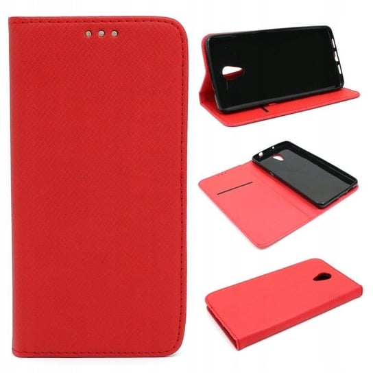 Etui do Lenovo P2 P2A42 Smart Magnet czerwony Obudowa Pokrowiec Case GSM-HURT