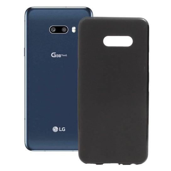 Etui do LG G8X ThinQ/V50S ThinQ Jelly Case czarne MATT Obudowa Pokrowiec GSM-HURT