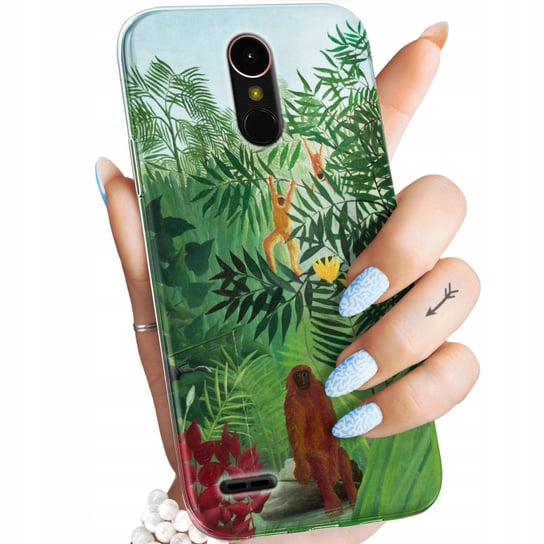 ETUI DO LG K10 2017 WZORY HENRI ROUSSEAU PEJZAŻ MALARZ OBUDOWA POKROWIEC LG