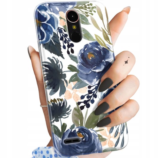 Etui Do Lg K10 2017 Wzory Kwiaty Kwieciste Flower Obudowa Pokrowiec Case LG