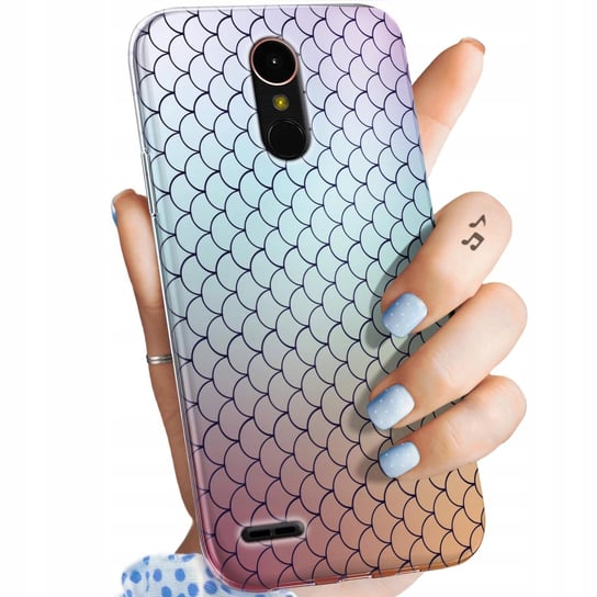 ETUI DO LG K10 2017 WZORY OMBRE GRADIENT KOLORY OBUDOWA POKROWIEC CASE LG