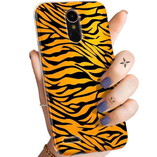 ETUI DO LG K10 2017 WZORY TYGRYS TYGRYESK TIGER OBUDOWA POKROWIEC CASE LG