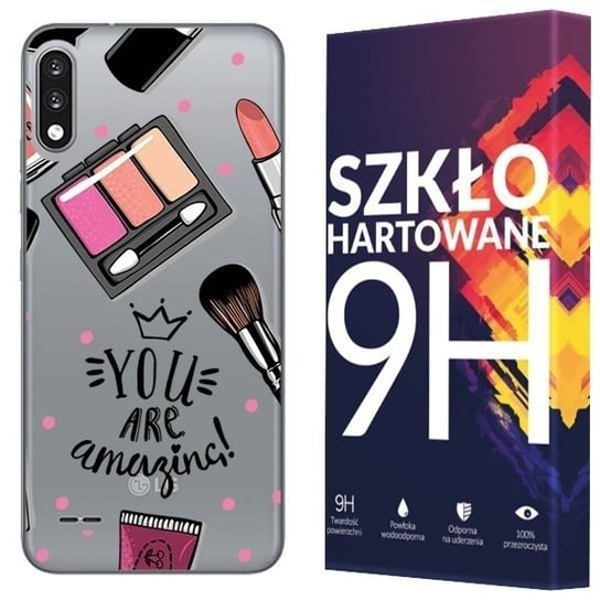 Etui Do Lg K22 Pokrowiec Obudowa Fashion + Szkło Kreatui