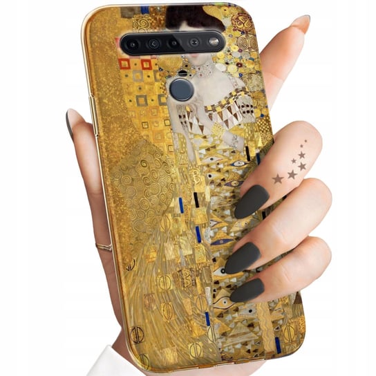 Etui Do Lg K41S / K51S Wzory Klimt Gustav Pocałunek Obudowa Pokrowiec Case LG