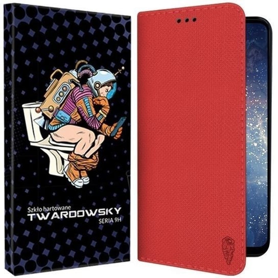 ETUI DO LG K52 FUTERAŁ TWARDOWSKY ASTRO + SZKŁO 9H TWARDOWSKY