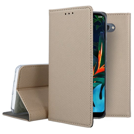 Etui do Lg Q60 pokrowiec Kabura Futerał Magnet VegaCom