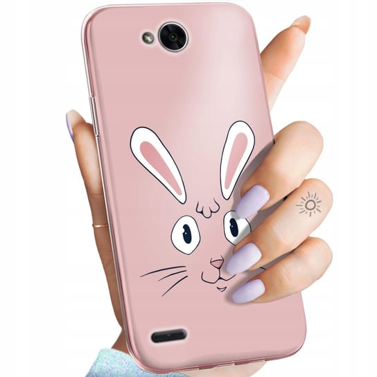 Etui Do Lg X Power 2 Wzory Królik Zając Bunny Obudowa Pokrowiec Case LG