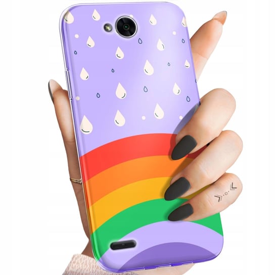 Etui Do Lg X Power 2 Wzory Tęcza Rainbow Obudowa Pokrowiec Case LG