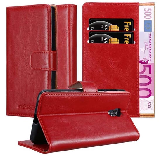 Etui Do LG X SCREEN w Pokrowiec CZERWONE WINO Magnet Obudowa Ochronny Case Cover Cadorabo Cadorabo