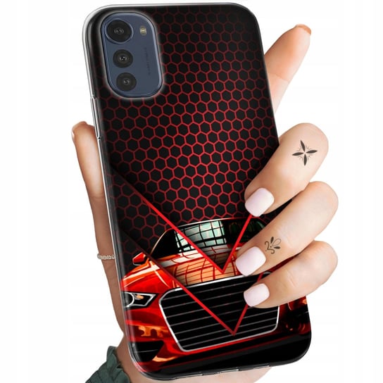 Etui Do Moto E32 / E32S Wzory Auto Motor Pojazdy Samochody Obudowa Case Motorola