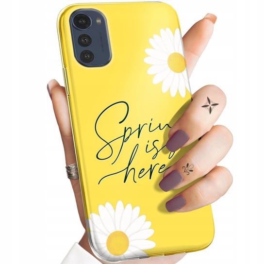 Etui Do Moto E32 / E32S Wzory Wiosna Wiosenne Spring Obudowa Pokrowiec Case Motorola