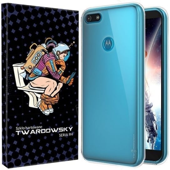 ETUI DO MOTO E6 PLAY TWARDOWSKY SZKŁO 9H + APARAT TWARDOWSKY