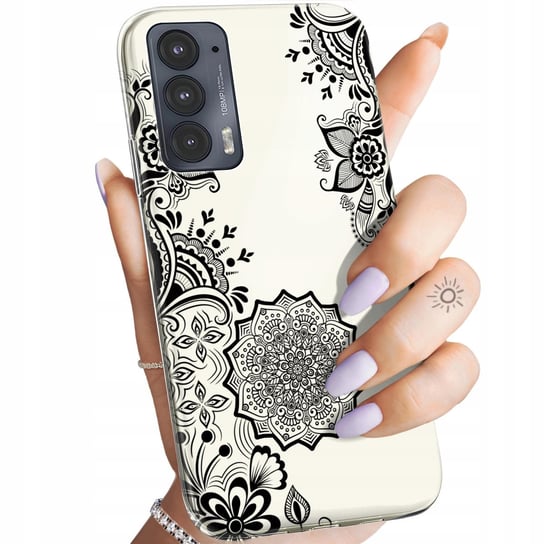 Etui Do Moto Edge 20 5G Wzory Mandala Buddyzm Sztuka Wzory Obudowa Case Motorola