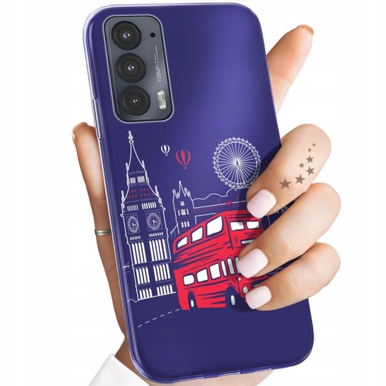 ETUI DO MOTO EDGE 20 5G WZORY TRAVEL PODRÓŻ PRZYGODA OBUDOWA POKROWIEC CASE Motorola