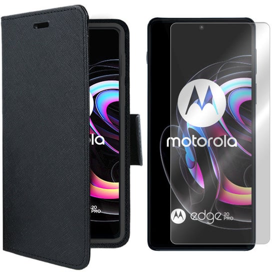 Etui Do Motorola Edge 20 Pro 5G Case Fancy + Szkło VegaCom