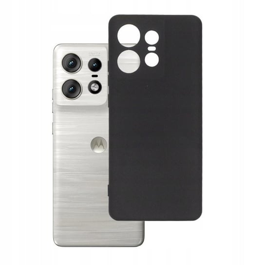Etui do Motorola Edge 50 Pro 5G Tint Case czarne Pokrowiec Obudowa Guma GSM-HURT