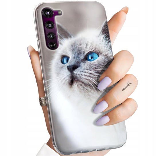 Etui Do Motorola Edge Wzory Animals Zdjęcia Zwierzęta Obudowa Pokrowiec Motorola