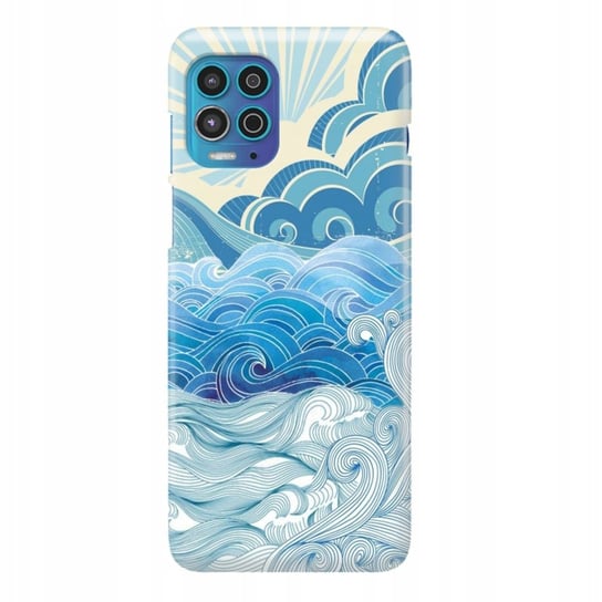 Etui Do MOTOROLA G100 Sea Life Water Ocean Niebieskie Morskie Wiele Wzorów Funnycase