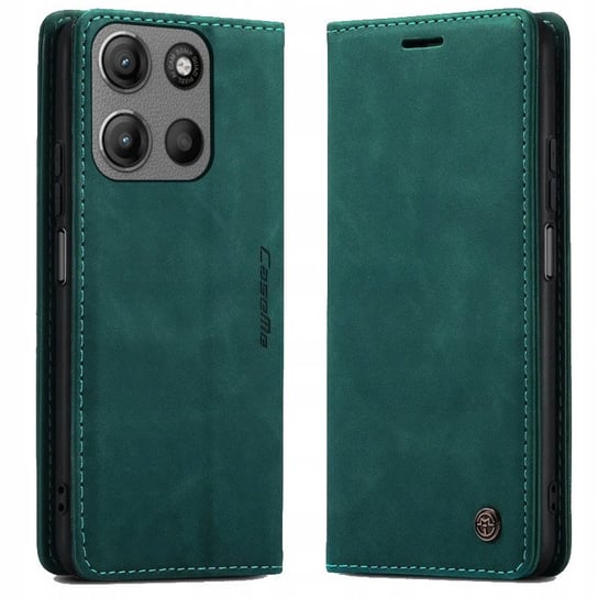 Etui do Motorola G15 / G15 Power PORTFELOWE SKÓRZANE ZAMYKANE NA KLAPKĘ CaseMe