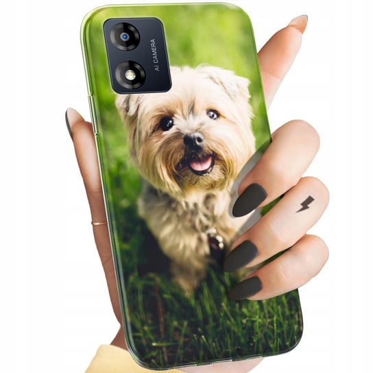 ETUI DO MOTOROLA MOTO E13 WZORY PIESKI PSIAKI DOGS OBUDOWA POKROWIEC CASE Motorola