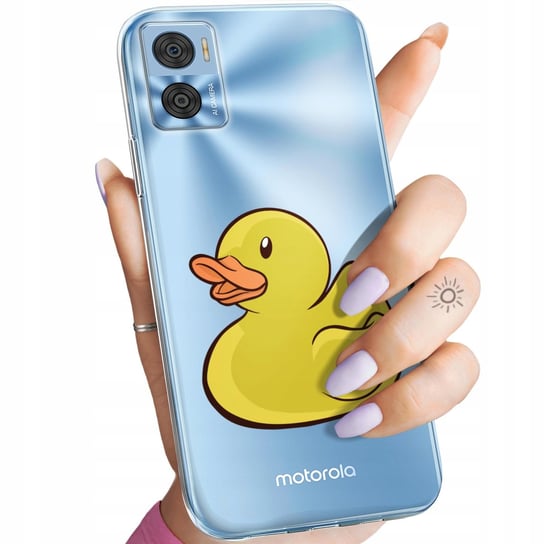 Etui Do Motorola Moto E22 / E22I Wzory Bez Tła Naklejki Sticker Obudowa Motorola