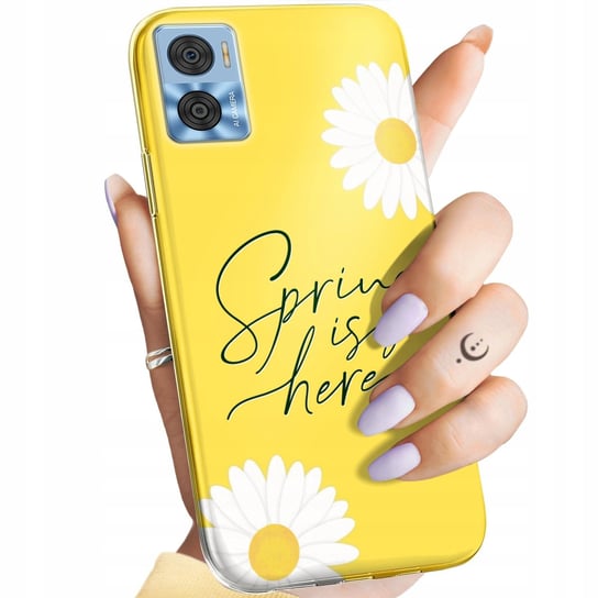 Etui Do Motorola Moto E22 / E22I Wzory Wiosna Wiosenne Spring Obudowa Case Motorola
