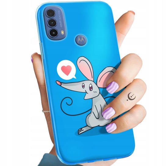 ETUI DO MOTOROLA MOTO E30 / E40 WZORY MYSZKA MOUSE MINI OBUDOWA POKROWIEC Motorola