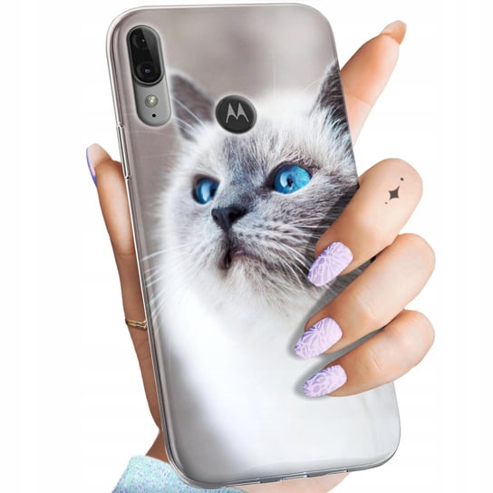 Etui Do Motorola Moto E6 Plus Wzory Animals Zdjęcia Zwierzęta Obudowa Case Motorola