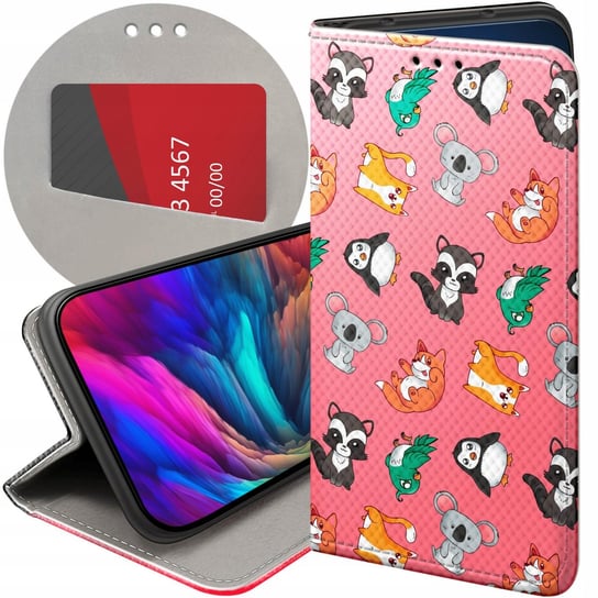 ETUI DO MOTOROLA MOTO E6 PLUS WZORY KRESKÓWKI BAJKI FILMY ANIMOWANE FUTERAŁ Motorola