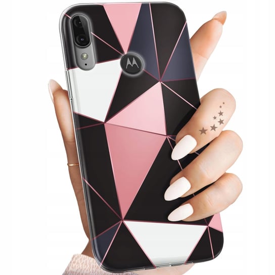 Etui Do Motorola Moto E6 Plus Wzory Mozaika Sztuka Kolorowa Obudowa Case Motorola