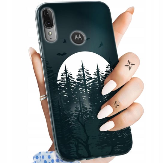 Etui Do Motorola Moto E6 Plus Wzory Mroczne Horror Straszne Obudowa Case Motorola