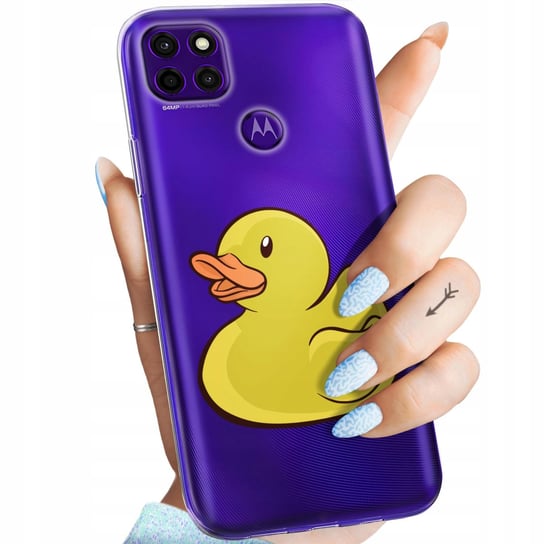 Etui Do Motorola Moto E7 Plus Wzory Bez Tła Naklejki Sticker Obudowa Case Motorola