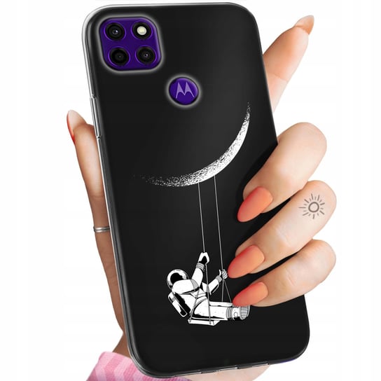 Etui Do Motorola Moto E7 Plus Wzory Kosmos Obudowa Pokrowiec Case Motorola
